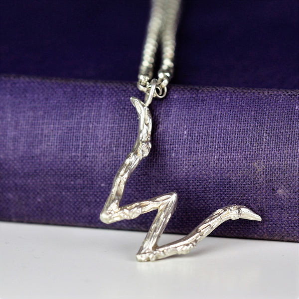Sterling silver gymnast necklace online